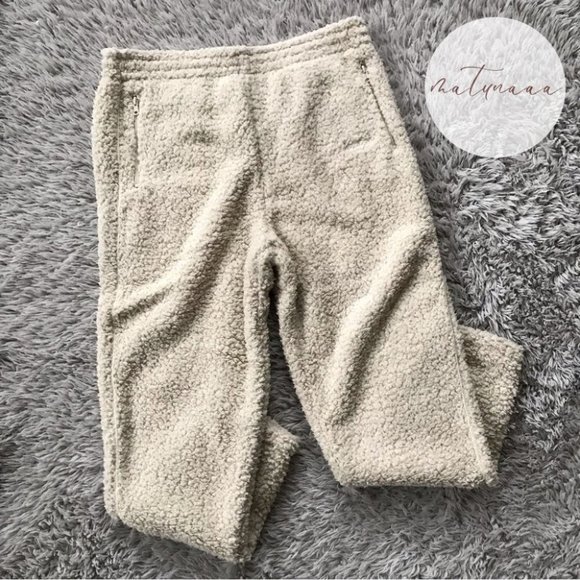 Skims Teddy Jogger in Bone L - Picture 2 of 4
